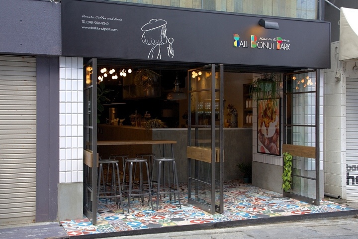 balldonutpark甜品店设计成都甜品店装修设计