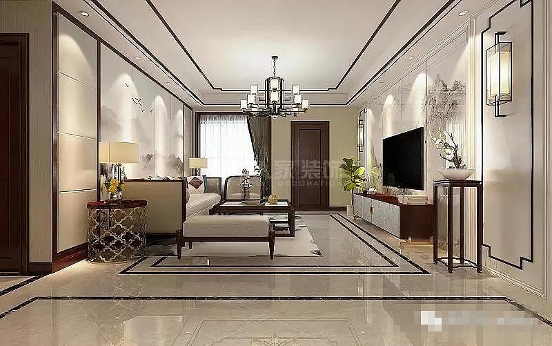 上城国际 139㎡ 新中式,隐于寂静 没于尘埃!