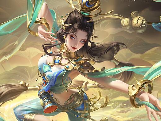 《王者荣耀》貂蝉遇见胡旋 