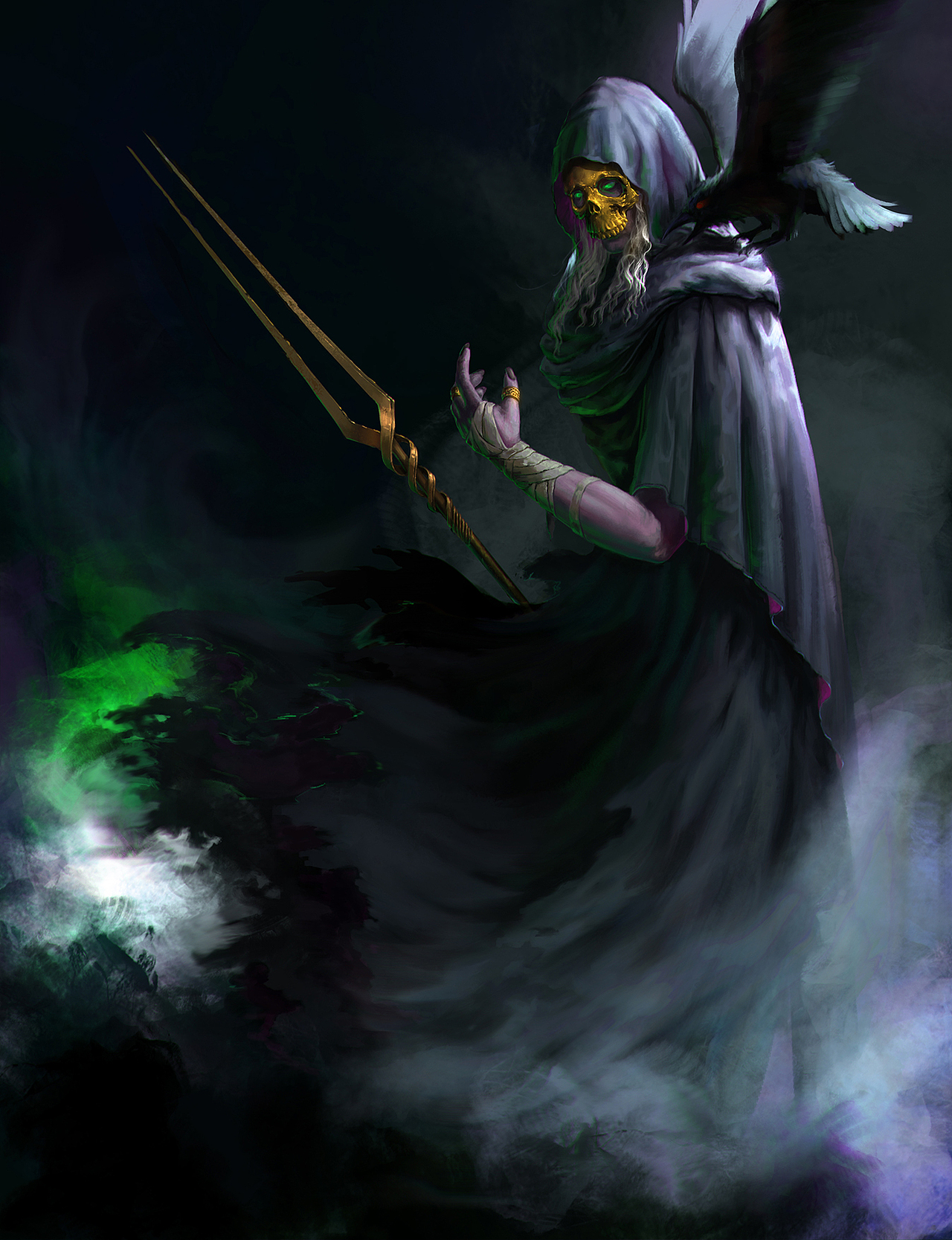 哈迪斯|插画|创作习作|zj道夫_原创作品-站酷zcool