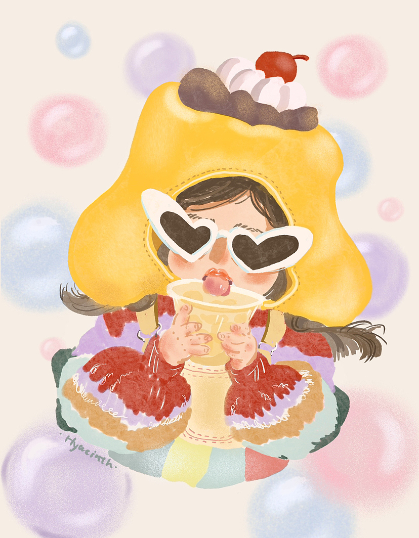 小时候的快乐时光（图ZMzQyMzE4OTY0） - 儿童插画 - 站酷设计师信子瑾原创素材 - 站酷ZCOOL