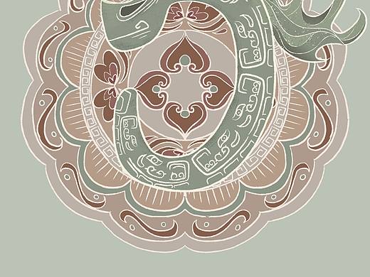 文物国潮插画（个人主页-ZNjgyMzQyODA=） - 商业插画 - 站酷设计师吗晓啡原创素材 - 站酷ZCOOL