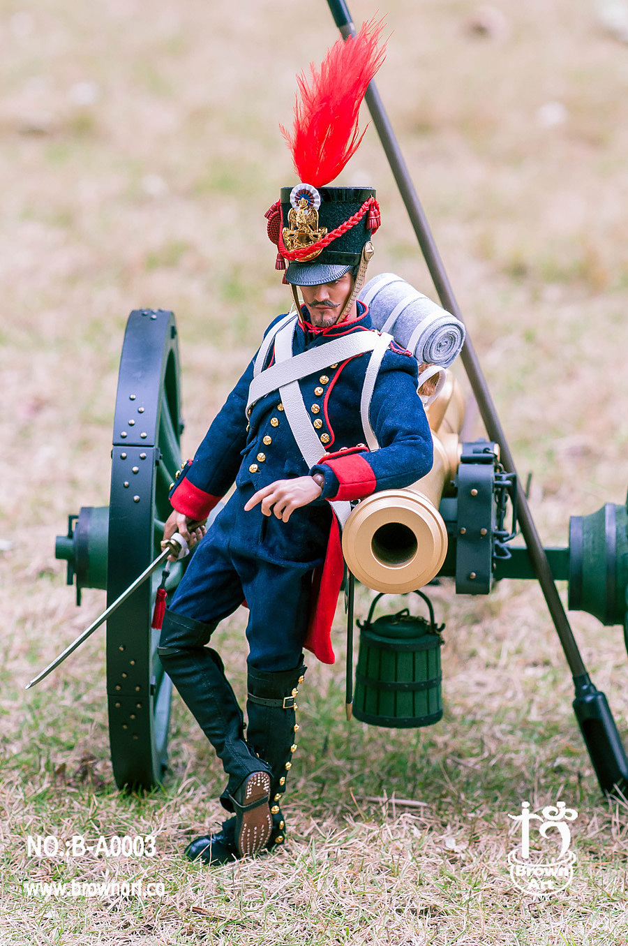 拿破仑战争系列野战炮兵 1/6比例