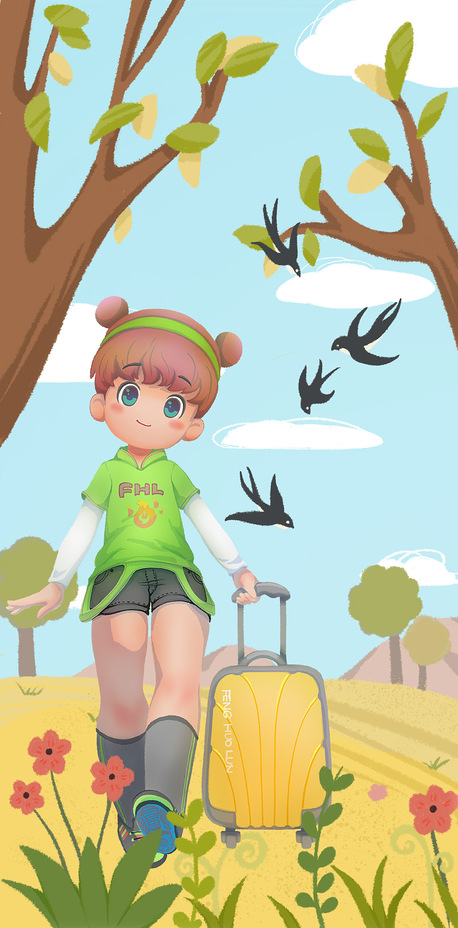 FHL少女系列（图ZMjAwMjAyNzI4） - 艺术插画 - 站酷设计师紫星映夜原创素材 - 站酷ZCOOL