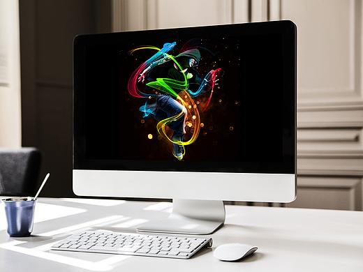 PS-炫光舞者合成（個人主頁-ZMzQ3MjY5MzI=） - 海報 - 站酷設(shè)計師樂林a原創(chuàng)素材 - 站酷ZCOOL