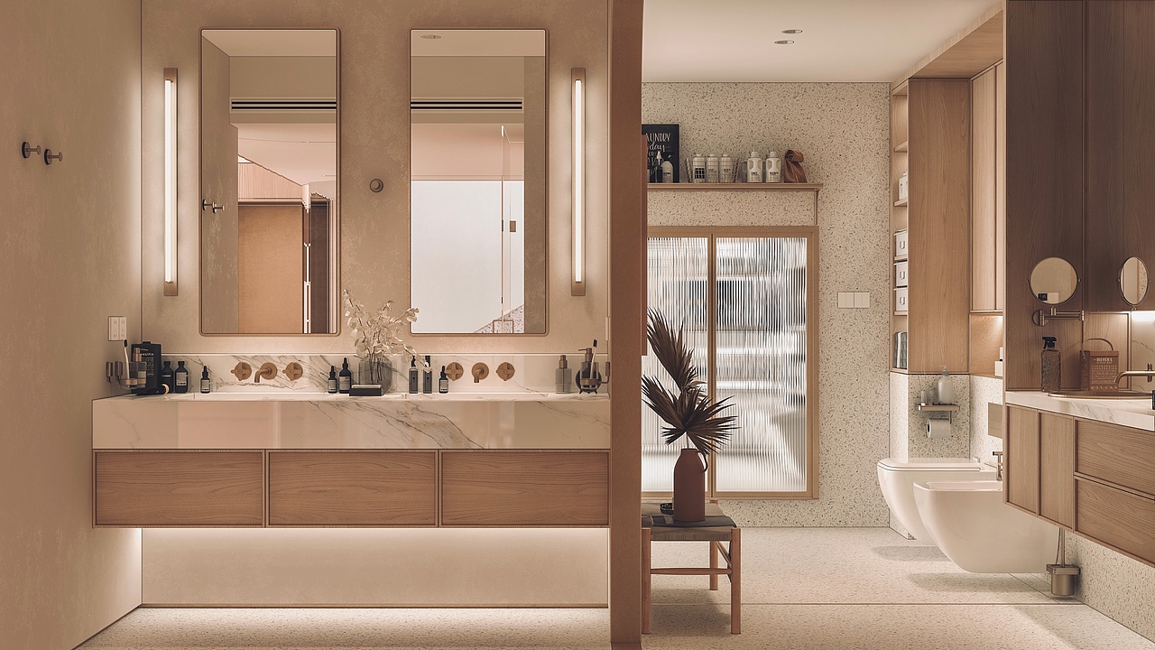 【中东风，花园里放着《古兰经》】上海400平私宅设计