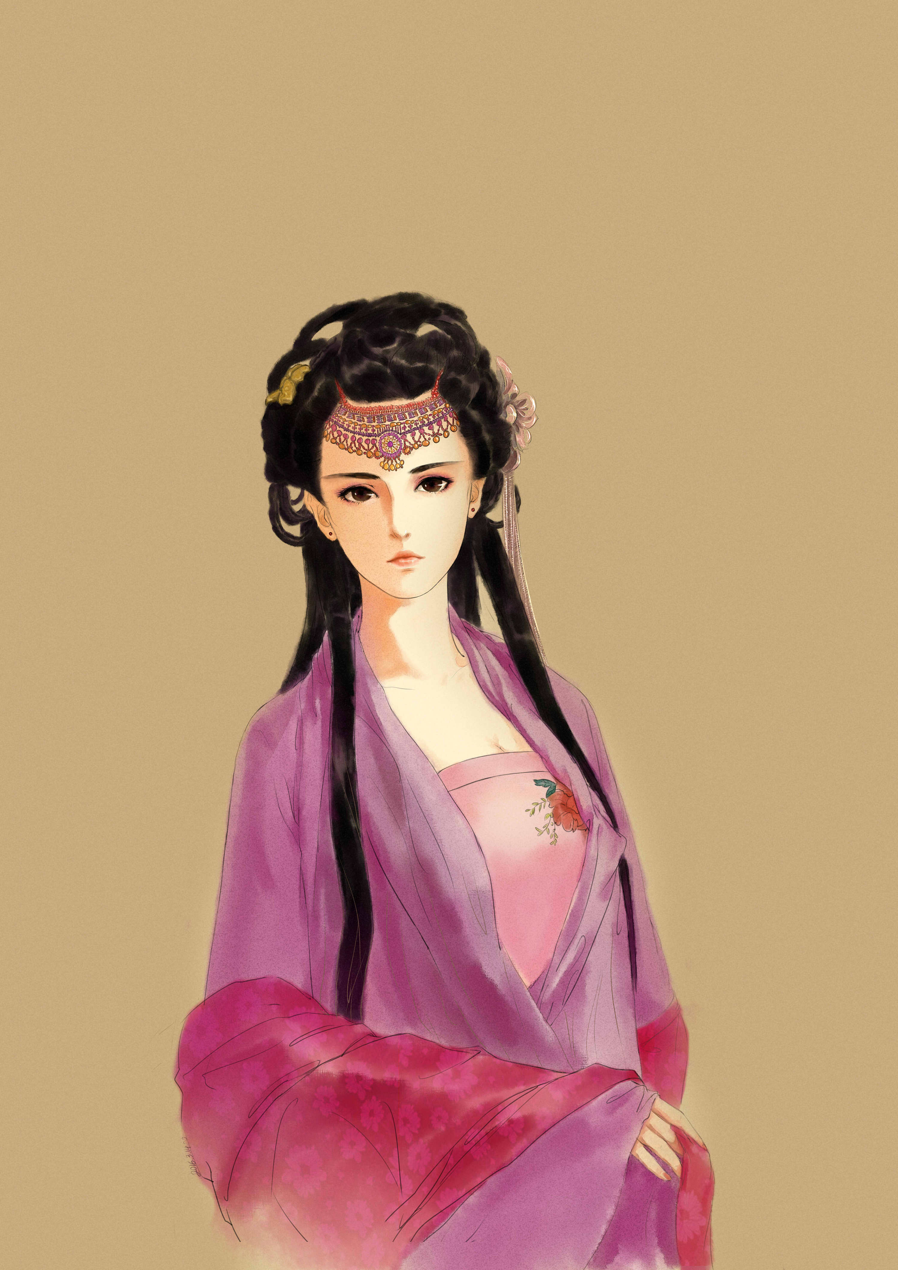 紫萱|插画|插画习作|不知何处 - 原创作品 - 站酷 (zcool)