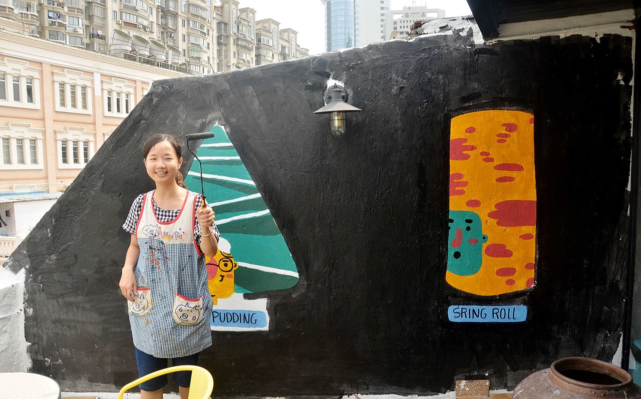 "我们一起去私奔吧！他说他要带着满满的故乡文化和梦想，私奔到月球，"（图ZMzM0OTM4OTY=） - 新锐潮流插画 - 站酷设计师含橙Hank原创素材 - 站酷ZCOOL