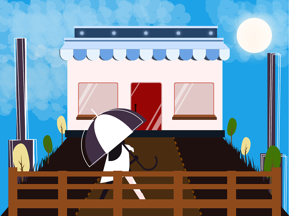 练习作品-UI、插画、交互动效