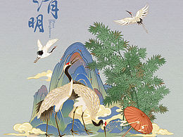 節(jié)氣插畫設(shè)計