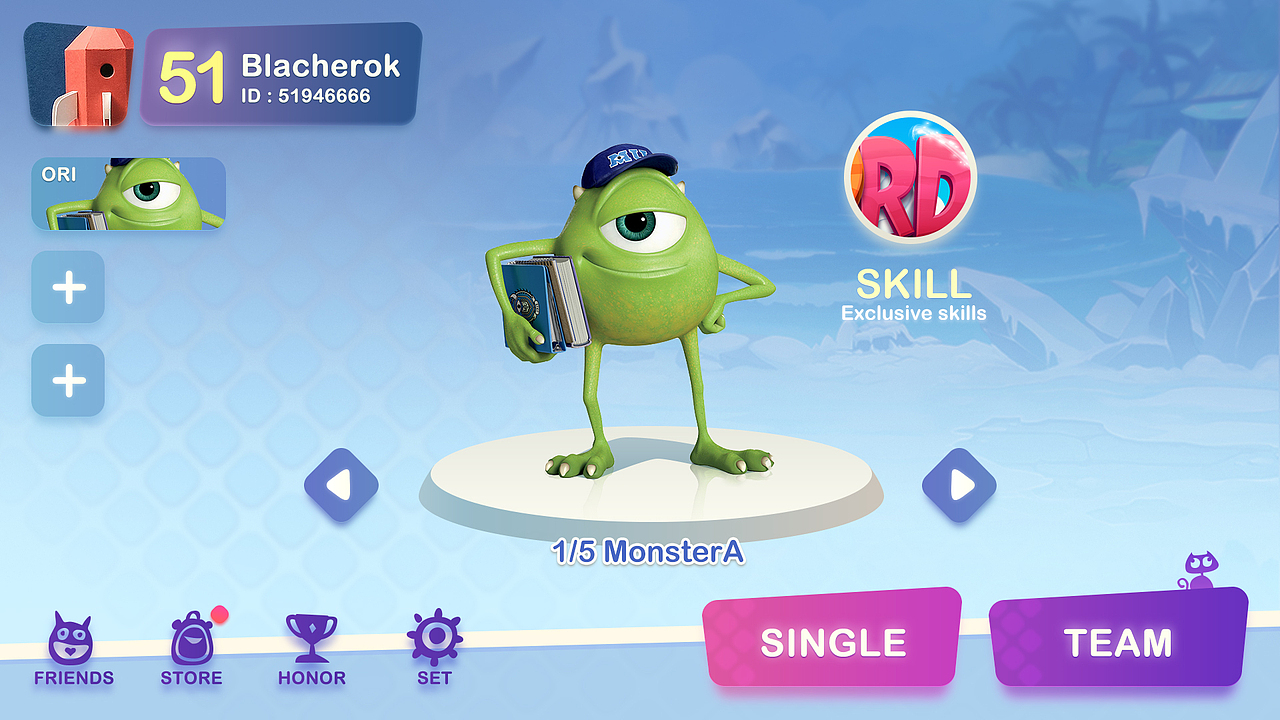 卡通风格休闲游戏视觉设计（图ZMTAyOTQxNzQ0） - 游戏UI - 站酷设计师我是八达君的原创素材 - 站酷ZCOOL