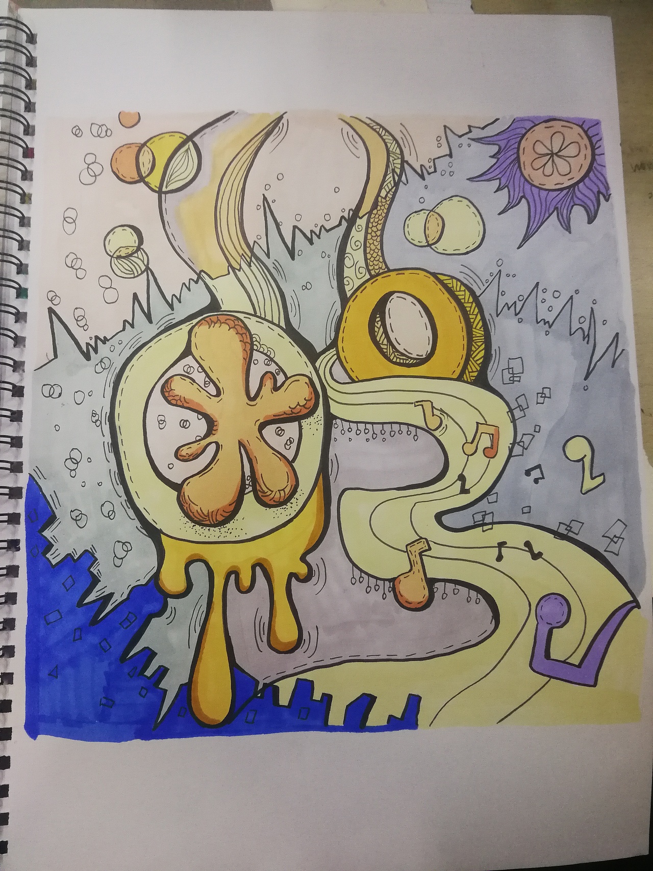 彩色装饰画临摹（图ZMTkxMjEyOTM2） - 创作习作 - 站酷设计师6小宝9原创素材 - 站酷ZCOOL