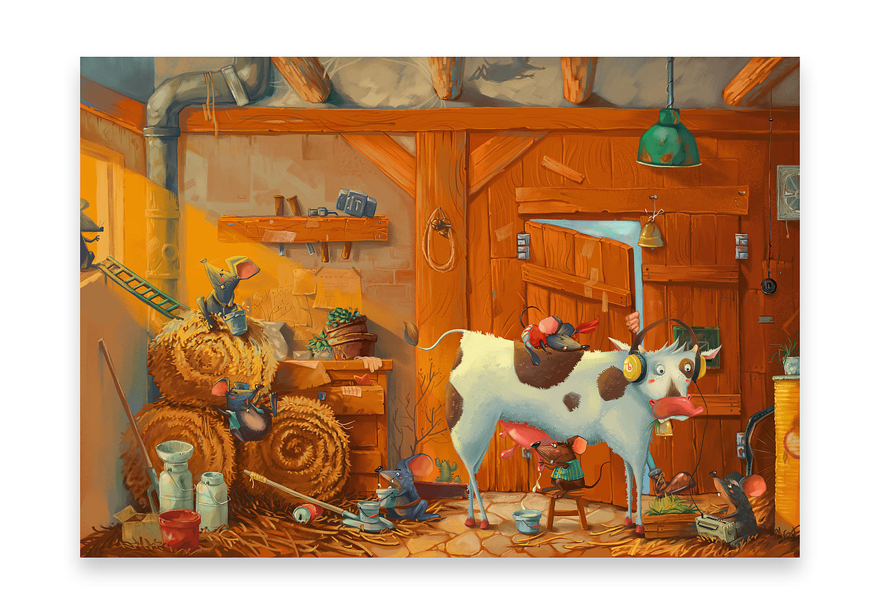 美好的午后时光（图ZMTgxOTY4ODcy） - 儿童插画 - 站酷设计师程小新原创素材 - 站酷ZCOOL