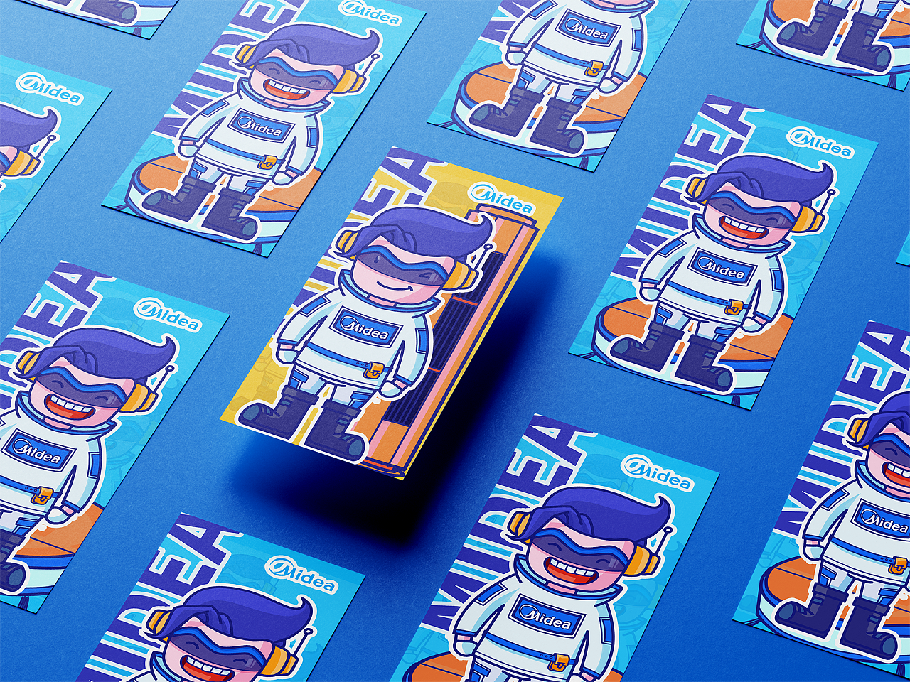 美的ip形象设计——m博