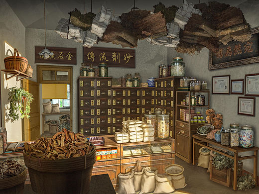 民国药铺