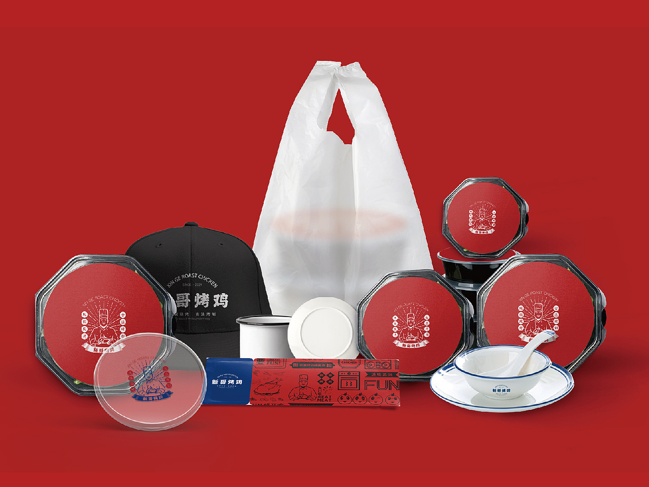 新哥烤鸡品牌形象提案（图ZMjc4NjkzODky） - 品牌 - 站酷设计师LEEGL原创素材 - 站酷ZCOOL