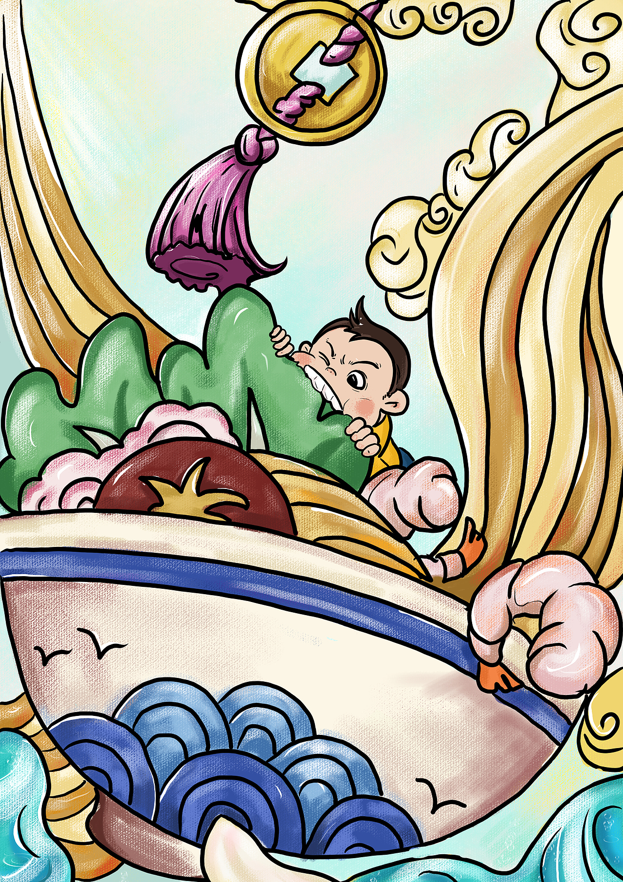 童童美食历险记