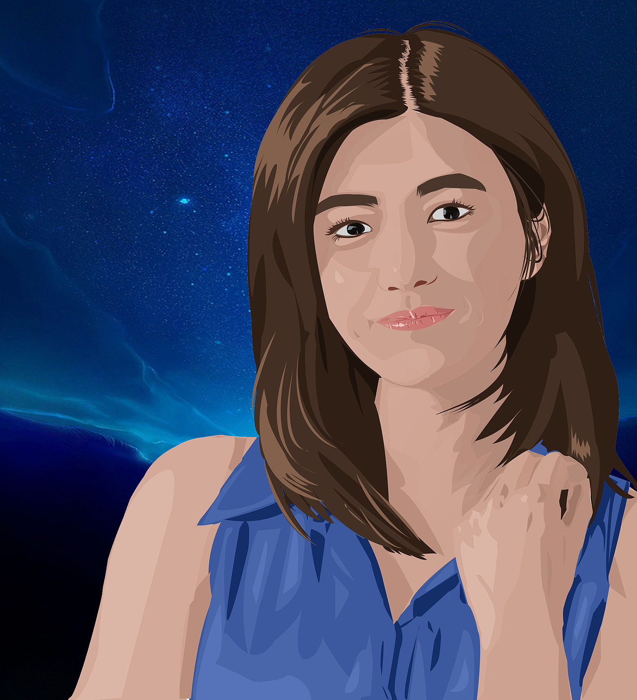 illustrator写实插画