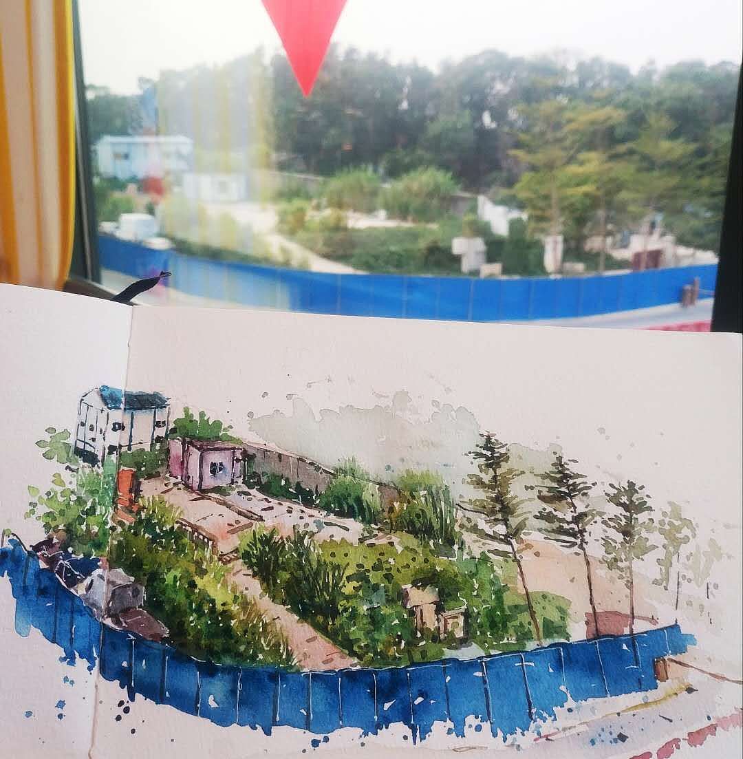 阿丘2018年绘画写生作品记录（图ZMTQwODUyNjQw） - 绘画 - 站酷设计师画画的陈一丘原创素材 - 站酷ZCOOL