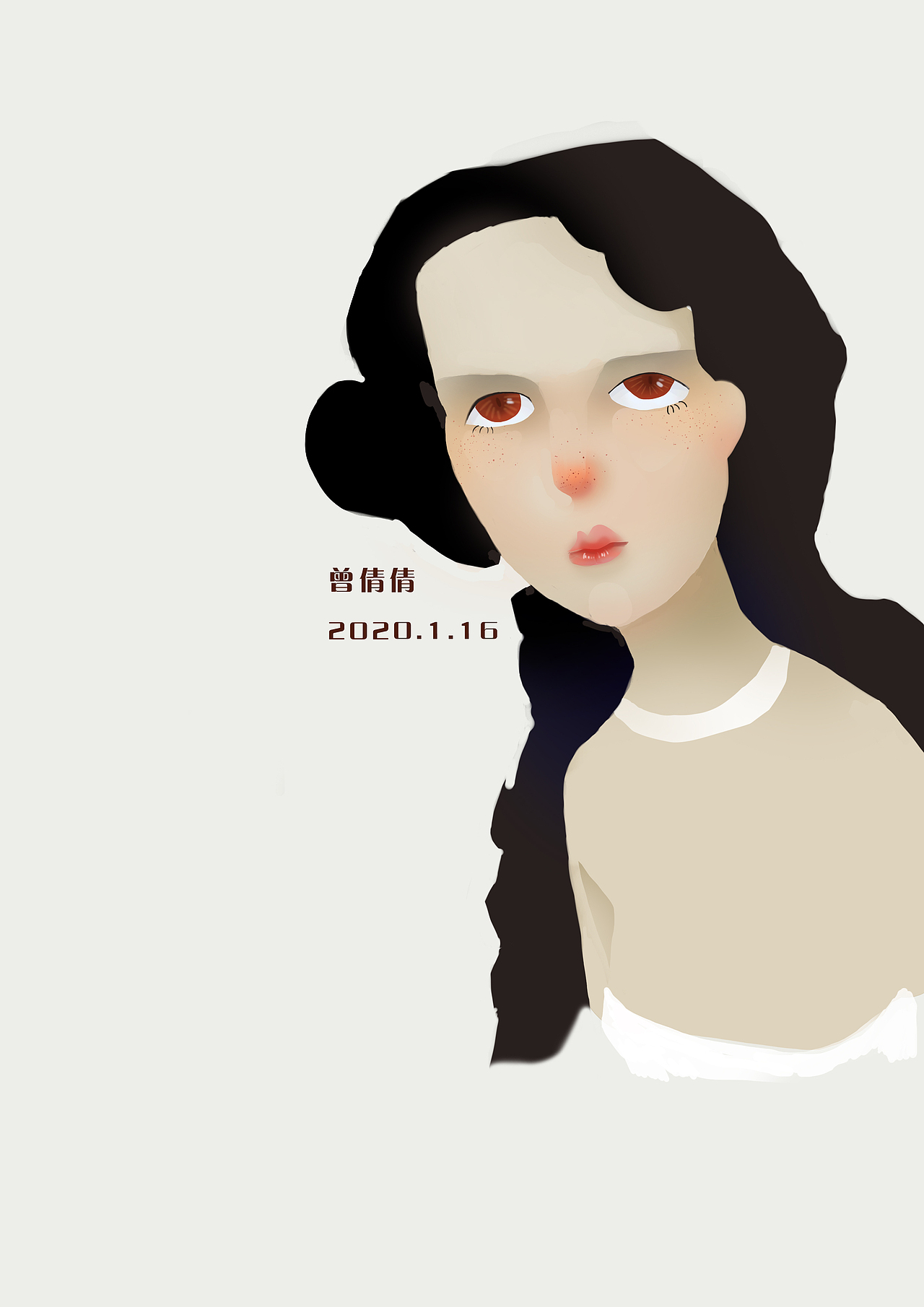 插画-临摹席勒（图ZMTkzNjI0MTE2） - 创作习作 - 站酷设计师靑気原创素材 - 站酷ZCOOL