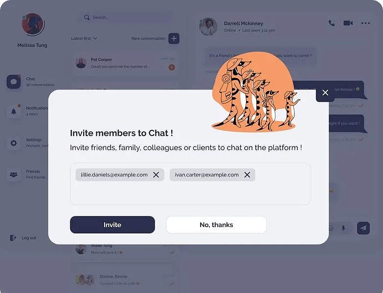 可爱弹窗页面（图ZMjYzMTg3Mzky） - 企业官网 - 站酷设计师熊二打不过小怪兽原创素材 - 站酷ZCOOL