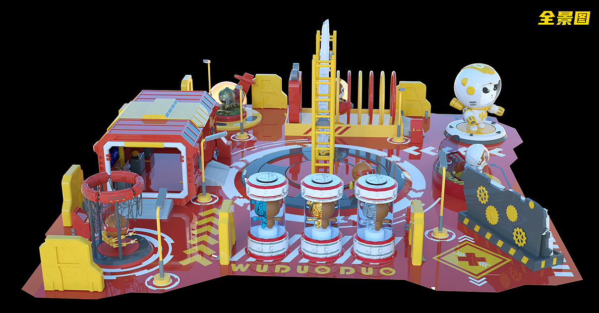 国潮IP悟多多-悟π星球机甲潮艺主题展（图ZMjMxMDMwODg4） - 动画/影视 - 站酷设计师栋漫文创原创素材 - 站酷ZCOOL
