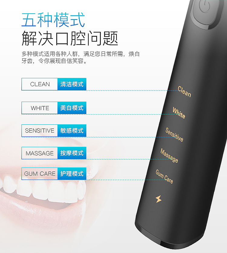 呗儿电动牙刷详情页（图ZMTAxNDg0OTY0） - 其他平面 - 站酷设计师Monster72554原创素材 - 站酷ZCOOL