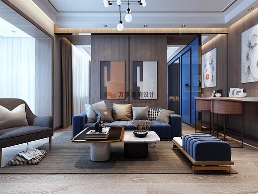 济南万泰装饰绿地新里城75平装修案例