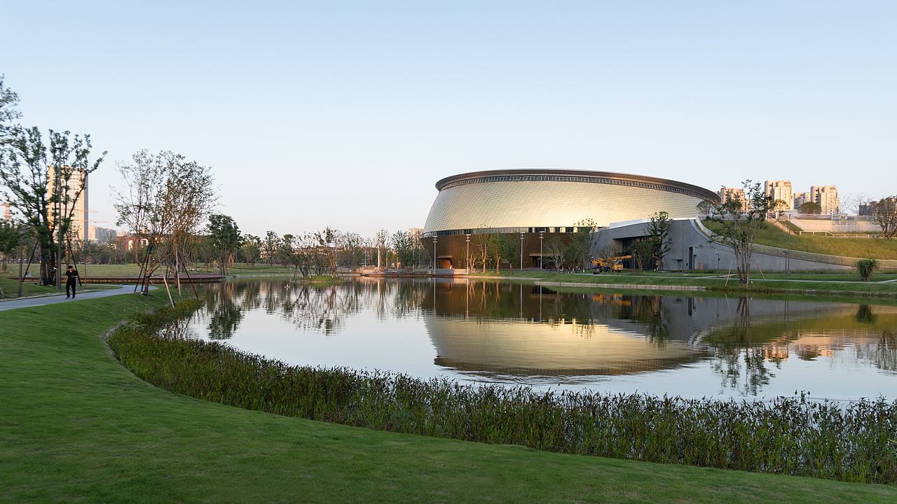 杭州运河亚运公园（一）（图ZMjcyOTQzMzYw） - 环境/建筑摄影 - 站酷设计师建筑摄影师文沛原创素材 - 站酷ZCOOL