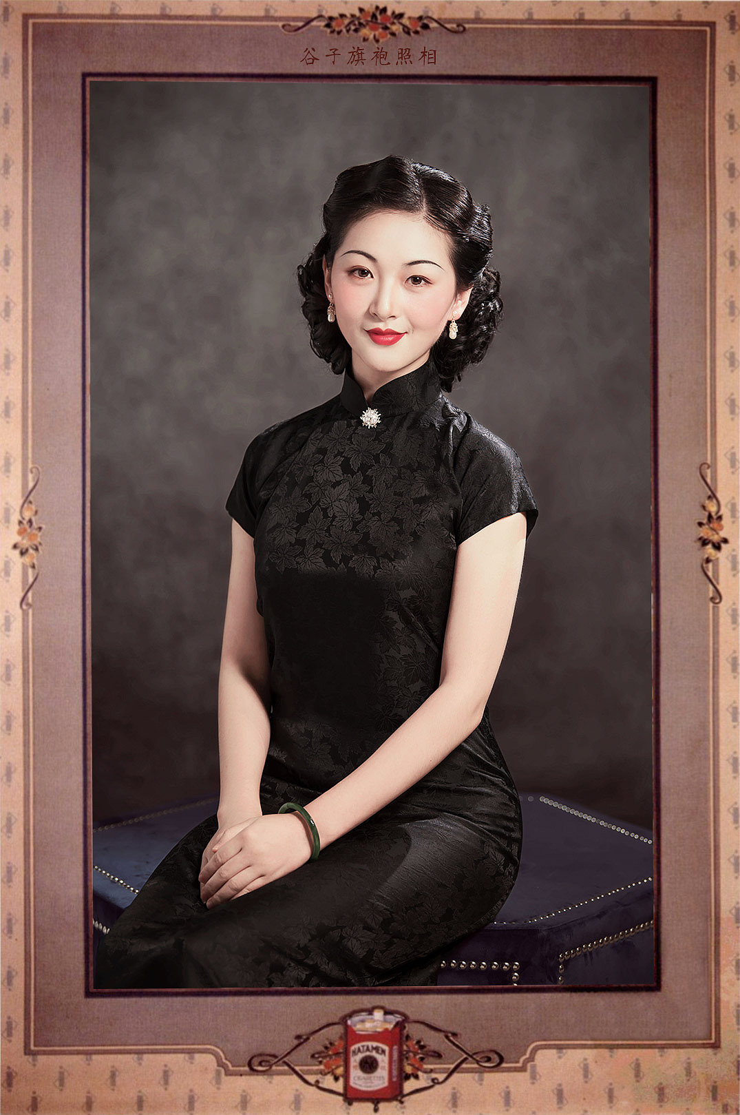 新画报（图ZMjEzNzQzMzA4） - 人像摄影 - 站酷设计师谷子旗袍照相原创素材 - 站酷ZCOOL