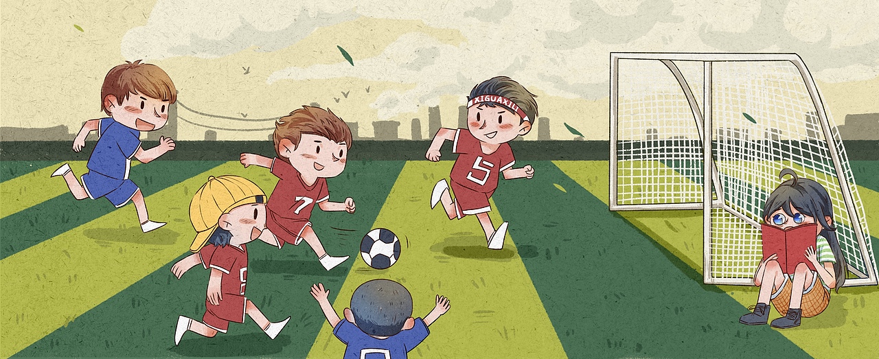 《长发的豆豆》儿插绘本