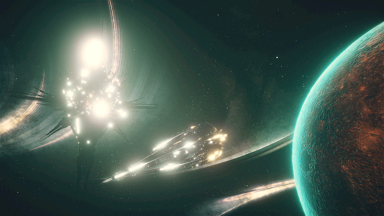 太空场景练习（图ZMjU5NTM4NDU2） - 动画/影视 - 站酷设计师信仰better原创素材 - 站酷ZCOOL