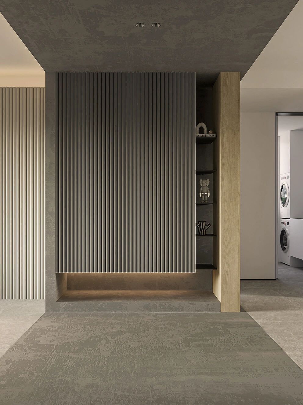 无主灯高级灰 | 有腔调的家 简单有质感|空间|家装设计|倪可啊_原创