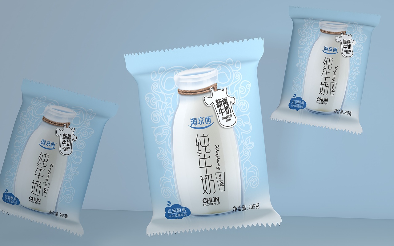 包装案例 | 有温度的牛奶