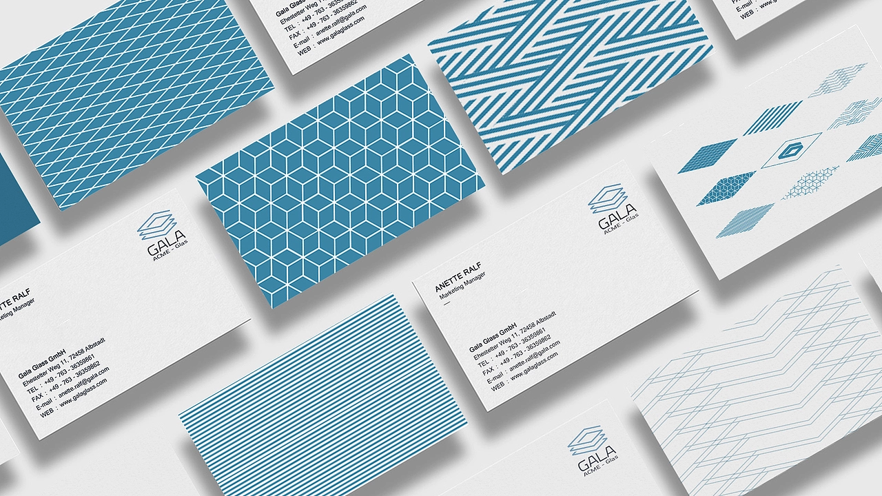 两个品牌Logo设计-玻璃/化妆品