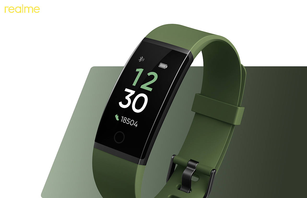 【产品渲染--Realme手环等】