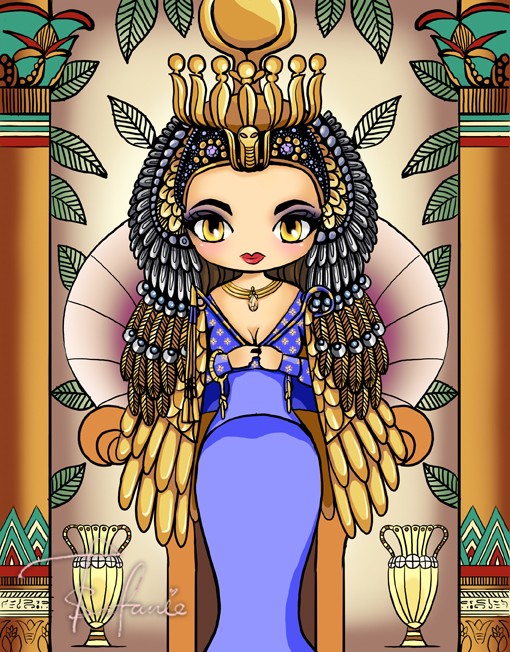 埃及公主二次元图片
