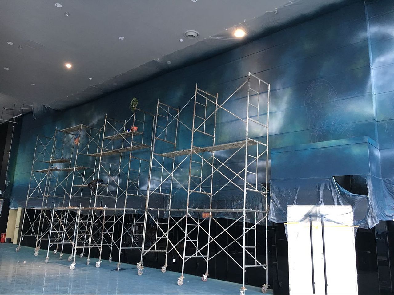 南宁保利国际影城（图ZNzkzMDk5ODg=） - 新锐潮流插画 - 站酷设计师深圳禾玺艺术原创素材 - 站酷ZCOOL