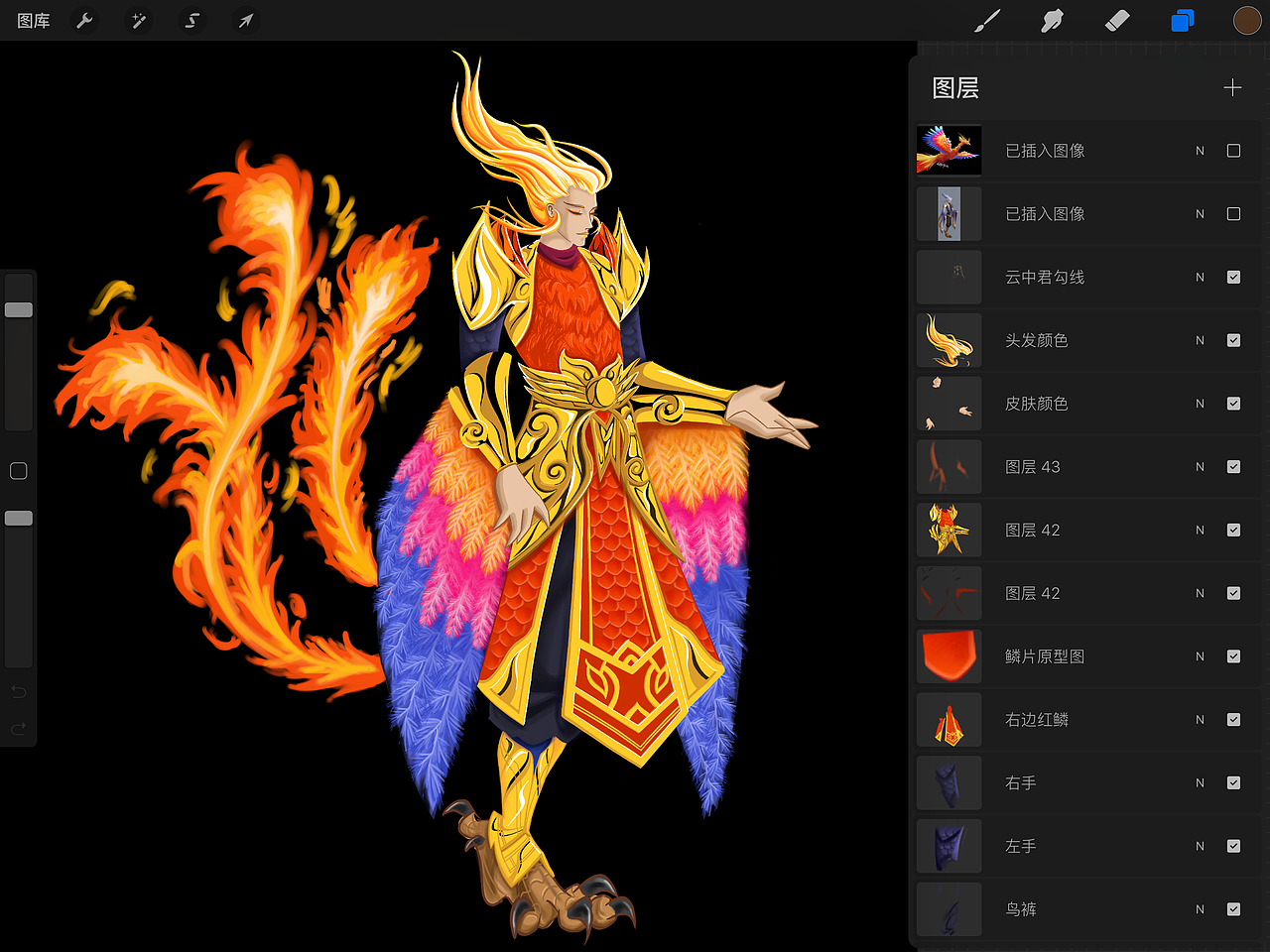 Ipad procreate 绘图作品（图ZMTk1MzU4NDI0） - 单幅漫画 - 站酷设计师Luckybonnie原创素材 - 站酷ZCOOL