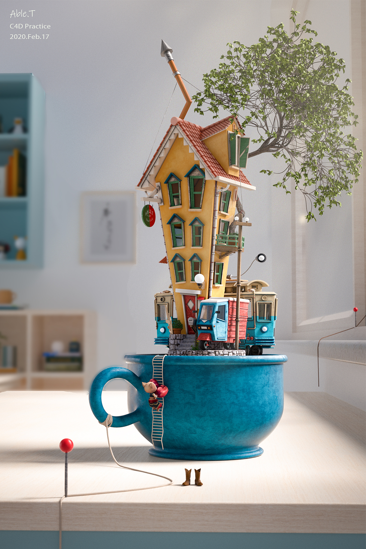 致美丽的旧时光——2020年3月-4月0C练习（图ZMjA1ODY5MTY0） - 场景 - 站酷设计师糖糖AbleT原创素材 - 站酷ZCOOL