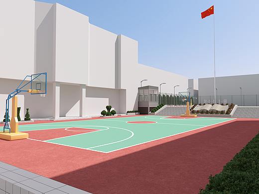 学校球场改造