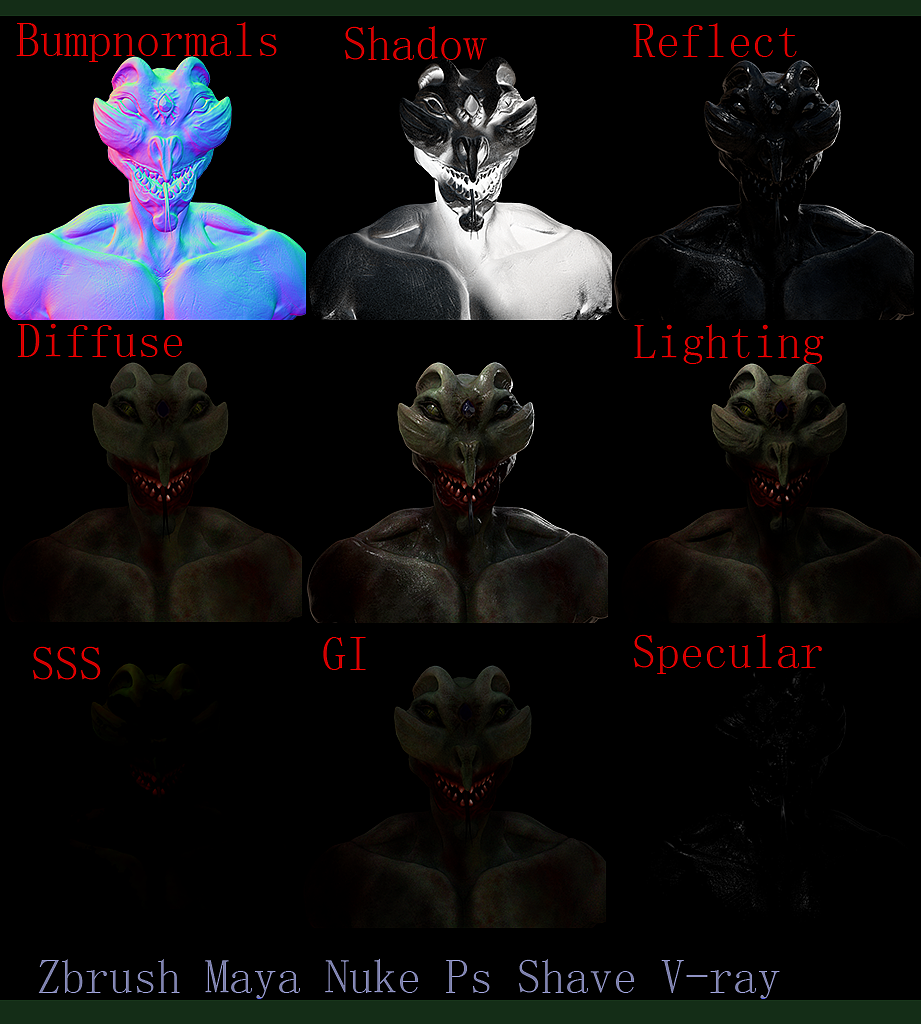 设计个小怪兽（图ZMTIwNDI0NTY4） - 人物/生物 - 站酷设计师碎片儿时间原创素材 - 站酷ZCOOL