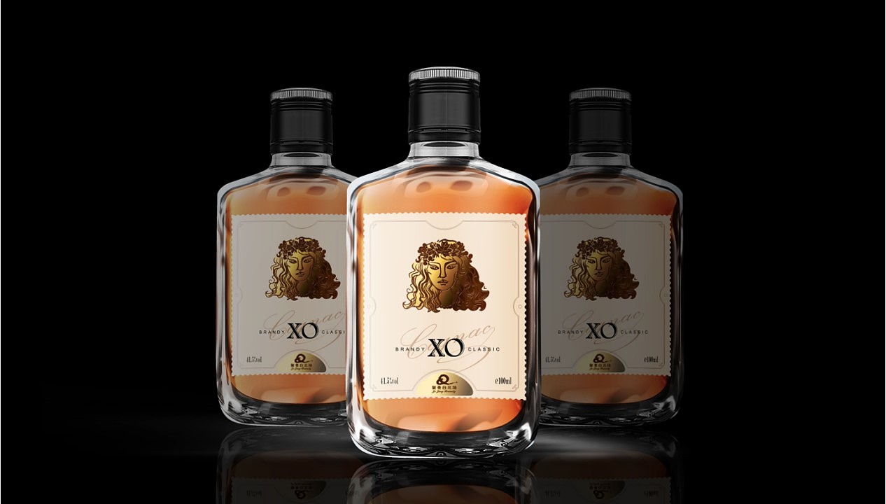 弥勒聚景-小瓶酒（图ZMjY1MTUxNTgw） - 包装 - 站酷设计师日落时分原创素材 - 站酷ZCOOL