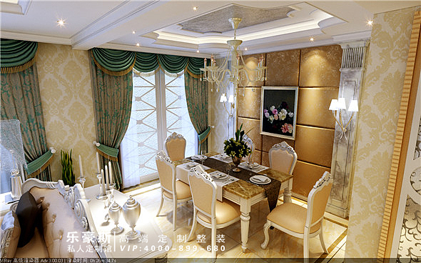 正定天山熙湖装修效果图