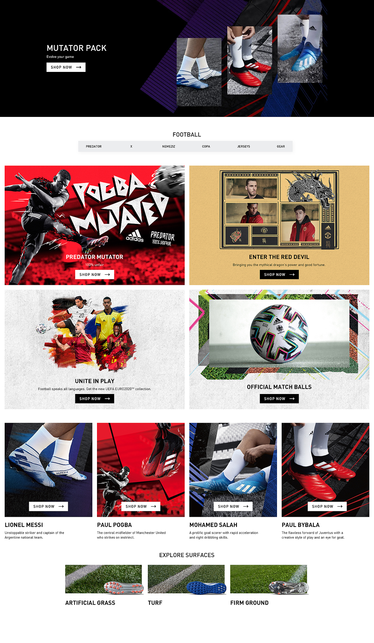 adidas Football CLP（图ZMjA2ODA1NDA4） - 企业官网 - 站酷设计师所爱设计原创素材 - 站酷ZCOOL