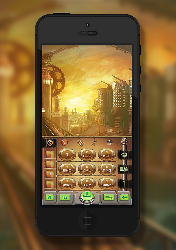 搜狗输入法手机皮肤创意大赛-Egg Factory（图ZNDYxNzQ1Mjg=） - 主题/皮肤 - 站酷设计师lilifx原创素材 - 站酷ZCOOL