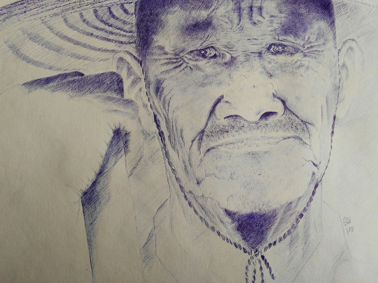 圆珠笔练习步骤