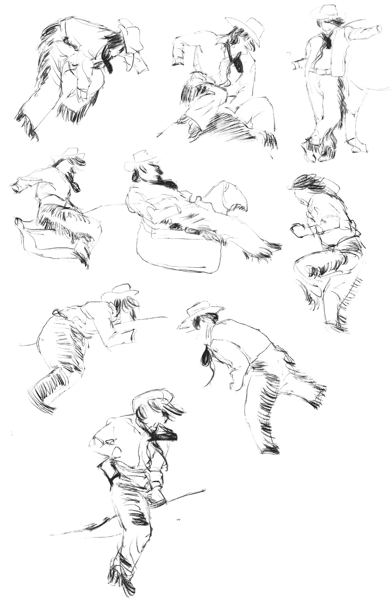 速写（图ZMzI3MzM3NDQ4） - 其他 - 站酷设计师A庆长原创素材 - 站酷ZCOOL