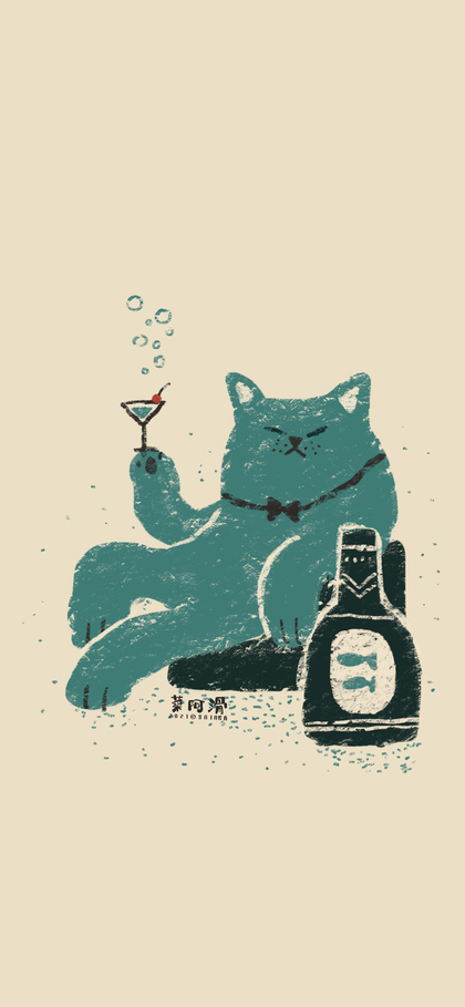 谁会不喜欢可爱的手绘风格手机壁纸