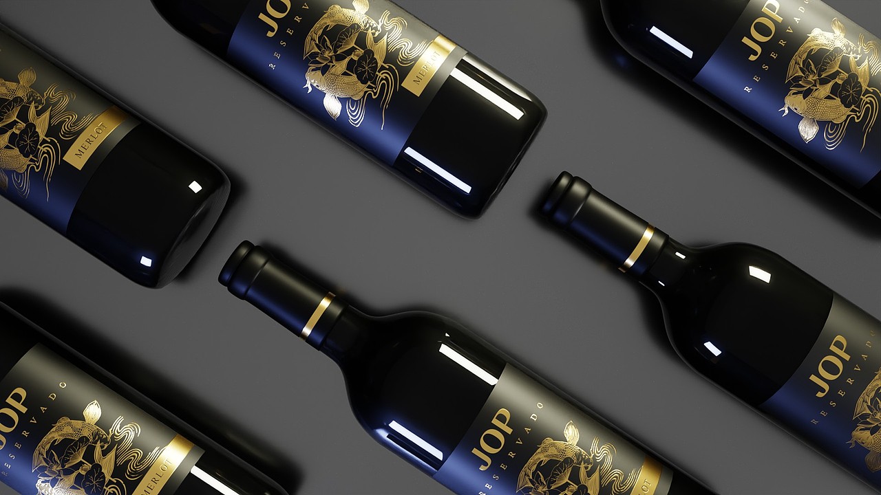 葡萄酒酒标 包装建模（图ZMjQzNzg4ODAw） - 包装 - 站酷设计师简单易懂原创素材 - 站酷ZCOOL